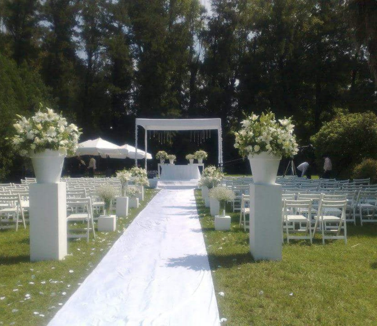 Ceremonia de boda decorada por Casa Wada
